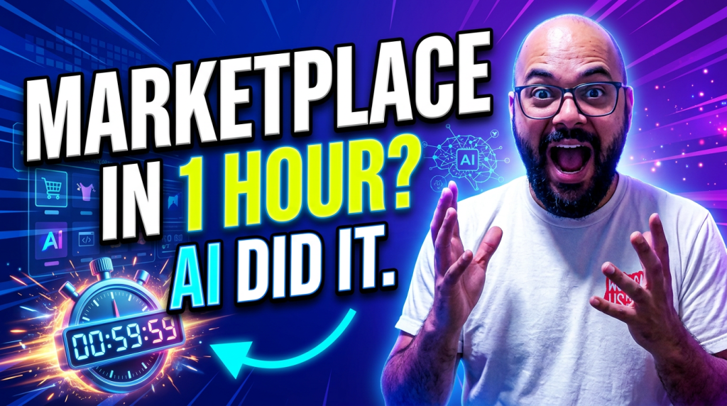 Baljinder Singh introduces building a WordPress marketplace with AI in under one hour.